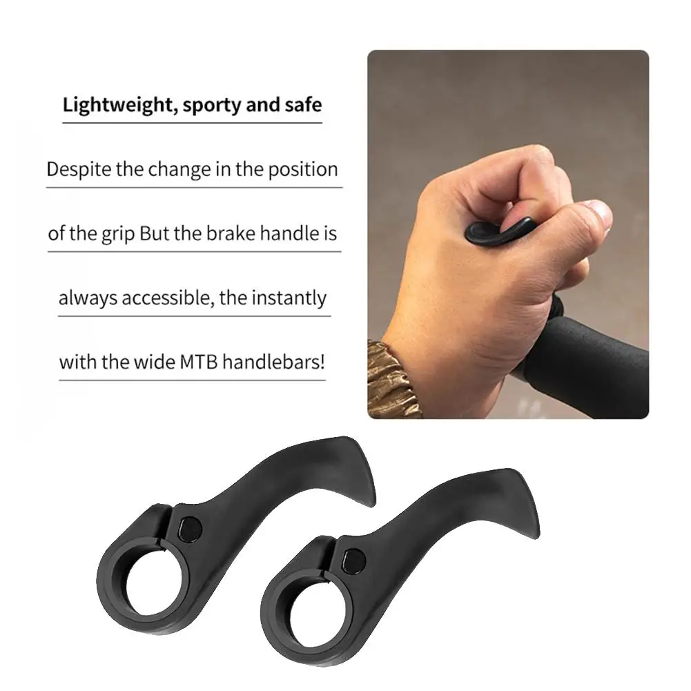 1 пара эргономичный дизайн концы руля велосипеда легкие аксессуары для горных