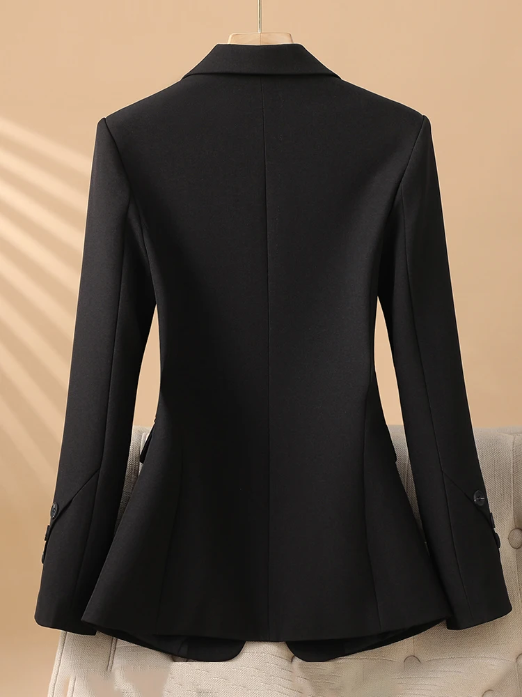 Розовый женский осенний новый элегантный дизайн модный профессиональный топ