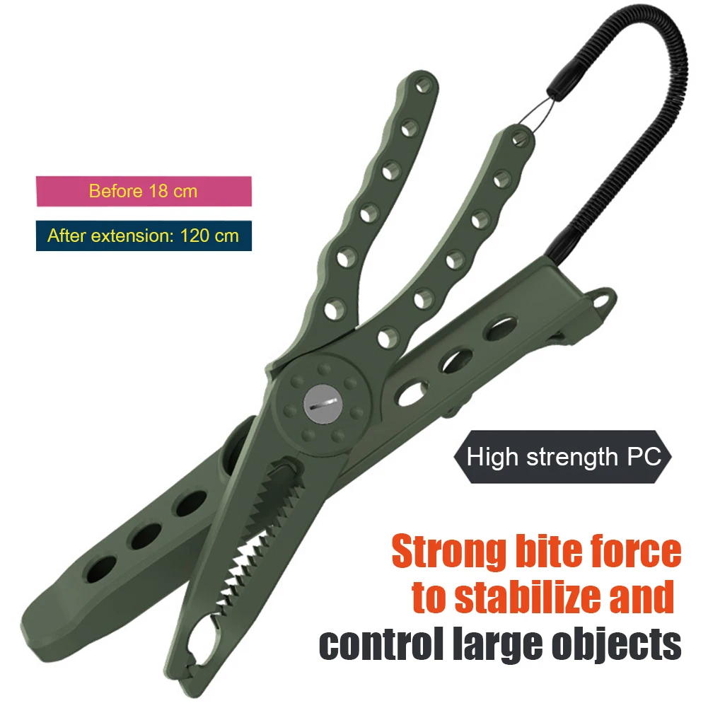 

Fishing Tongs Gripper Cutter Plier Lip Controller Fishing Supplies Live Fish Buckle Fishing Gripper Clamp Clip Tackles Gear