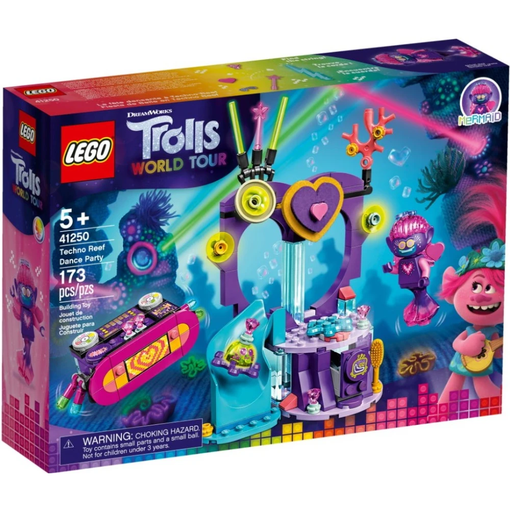 Конструктор LEGO Trolls (Тролли) 41250 Вечеринка на Техно-рифе 5+ | Игрушки и хобби