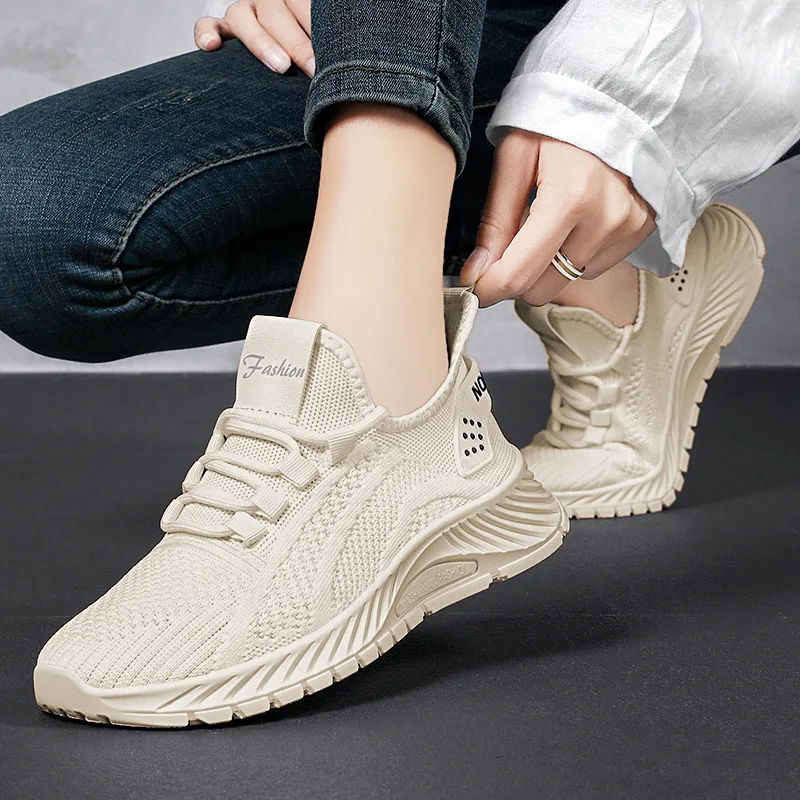 

2023 new Women's Sports Shoe Fashion Women's Shoes Breathable Ultra-light Mesh Hollow Women's Shoes Casual Shoes Shoes for Women