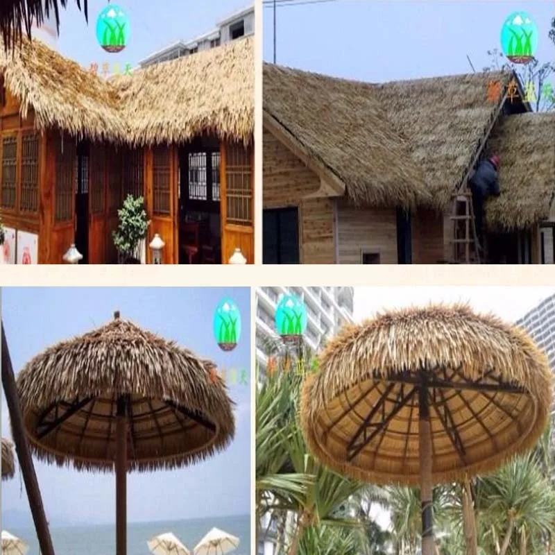 Пластиковая соломенная имитация домашней крыши из соломенного материала для