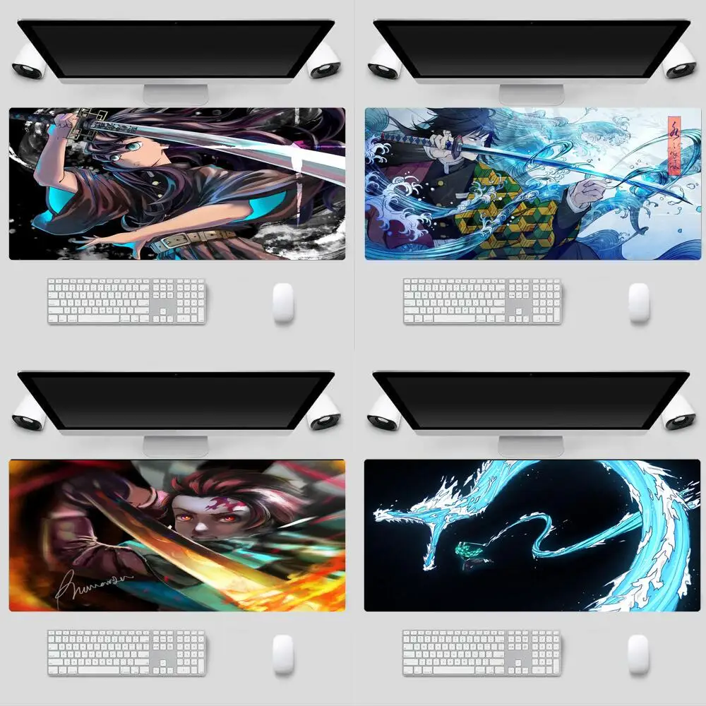 

Demon Slayer Mouse Mat Anime Mouse Pad Gamer Laptop Xxl Large Mousepad Keyboard Gaming Accessories Pc Kawaii Office 900X400 Mats