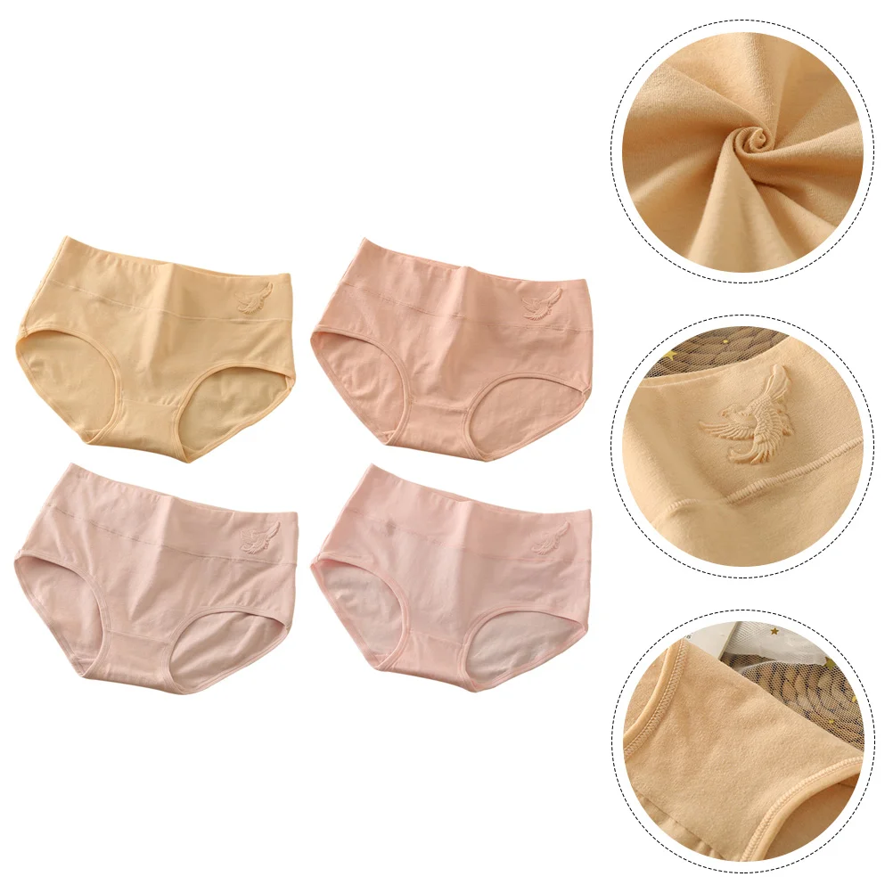 

Трусы женские х/б, с высокой талией и кружевом