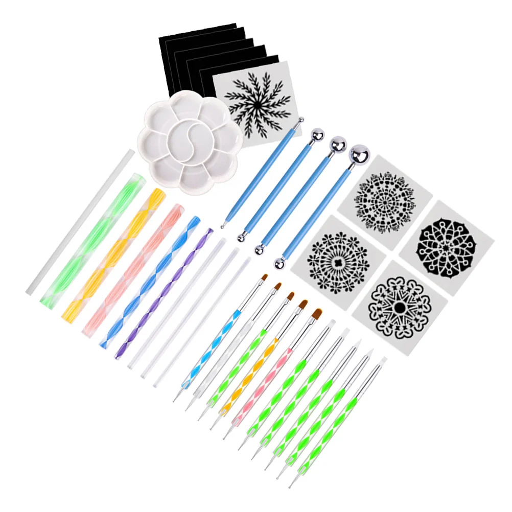 

Manicure Tools Mandala Dotting Pen Drafting Supplies Creative DIY Graffiti Combination Brushes