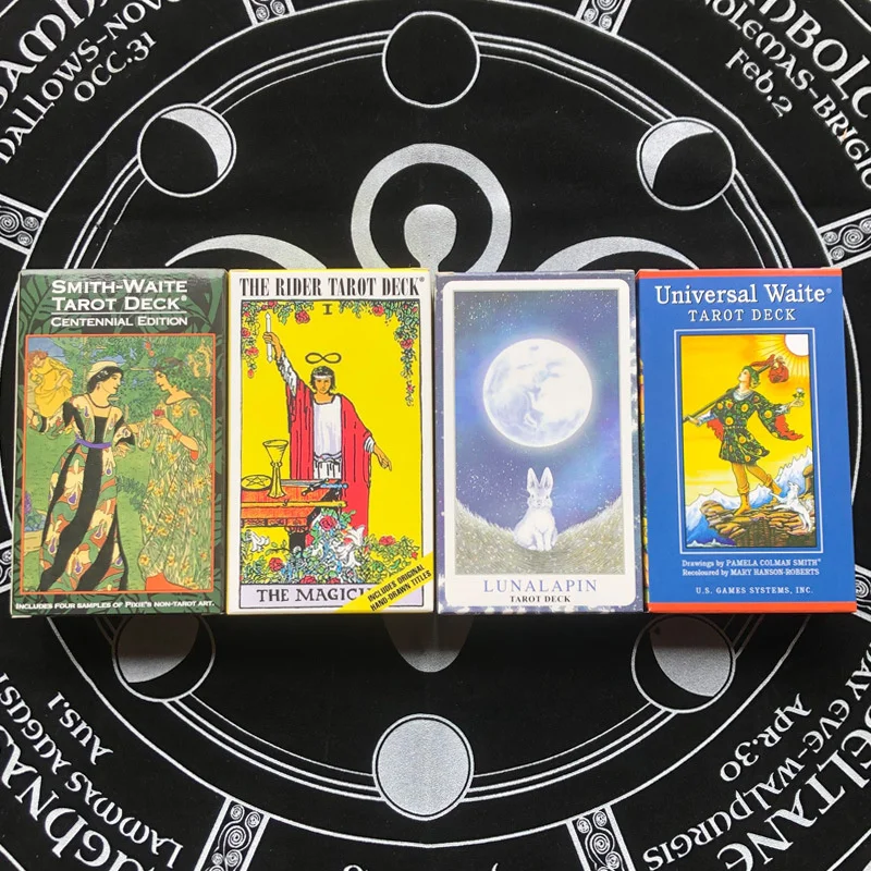 

Instructions Tarot Cards Divination Fate Entertainment Board English meaning oracle Version Magic adventure thrilling Party game
