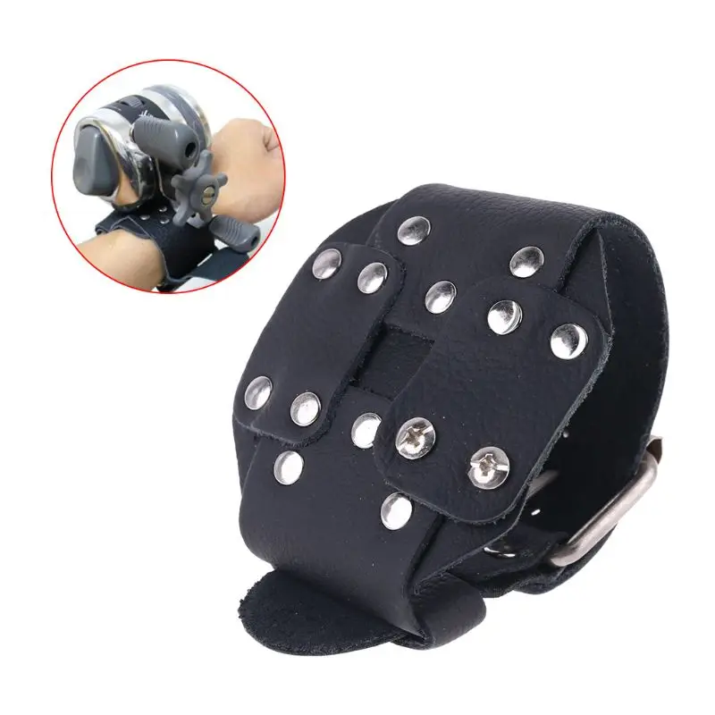 Wrist Band Fishing Reel Holder   Fish Catapult Adjustable Strap H053