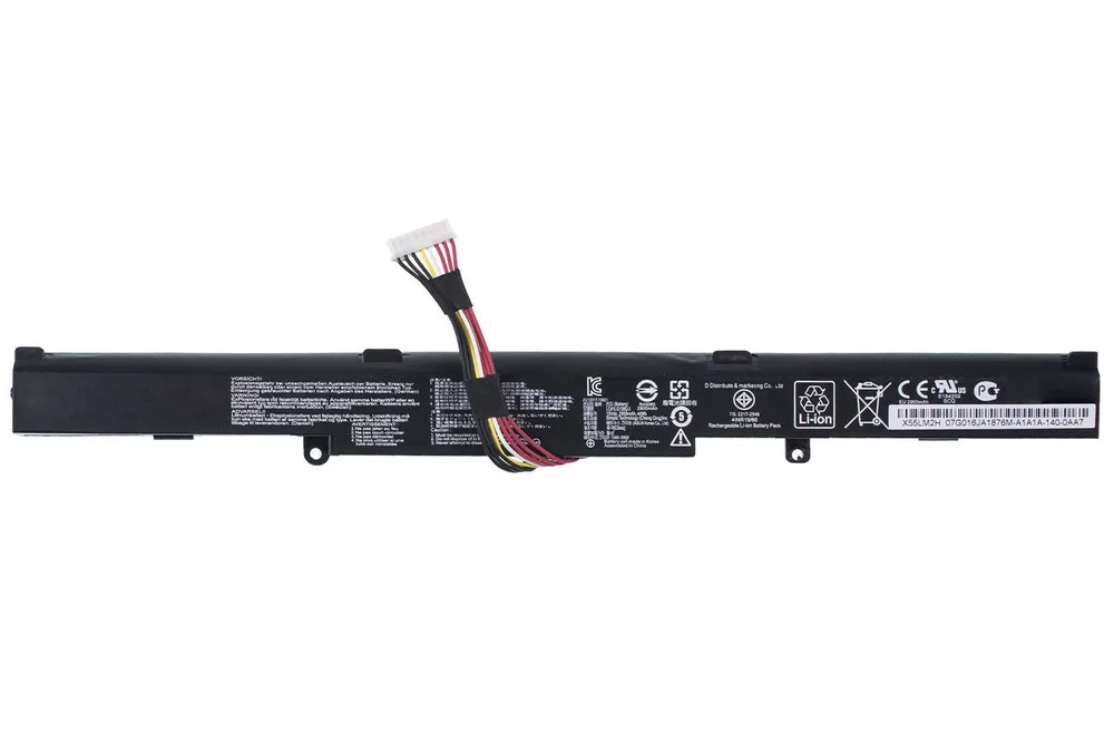 Аккумулятор / 15V 2600mAh 39Wh (Premium) для ASUS K550VX