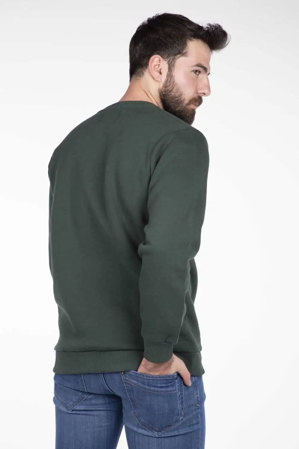 

Markapia Crew Neck Printed Sweatshirt
