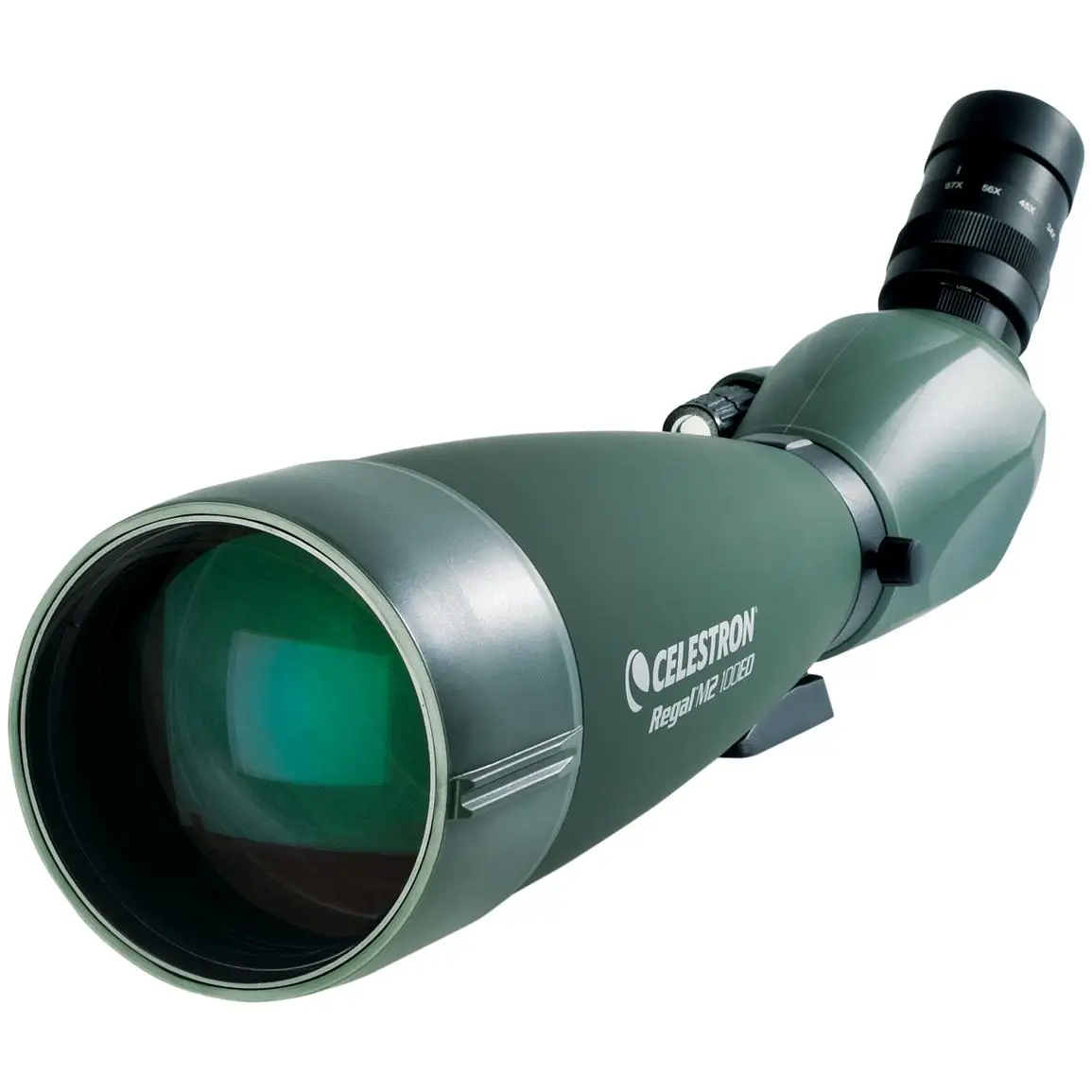 

Celestron 52306 regal m2 100ed spotting escopo fase e dielétrico revestido com 22-67x ocular para caça, birding e exterior