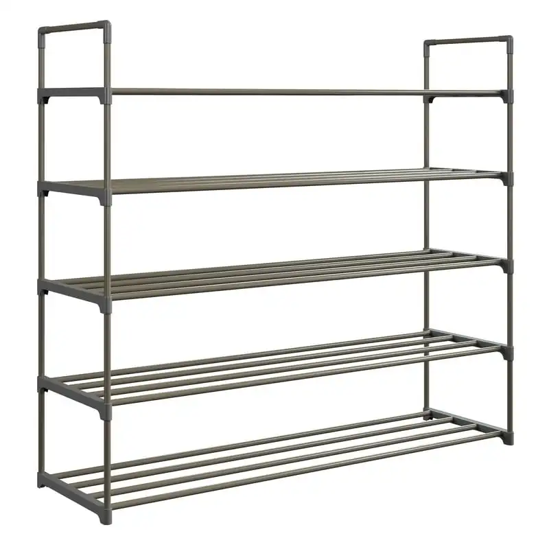 

Rack with 5 Shelves Holds 30 Pairs by