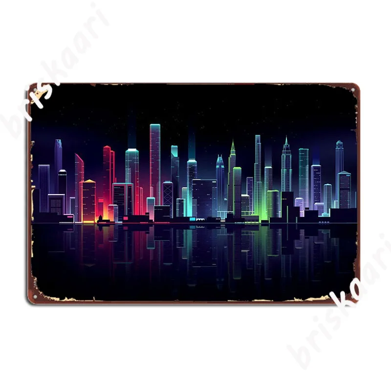 

Светящийся плакат Нью-Йорк, металлическое украшение, кинотеатр, кухня, бар, пещера, плакат, жестяные плакаты