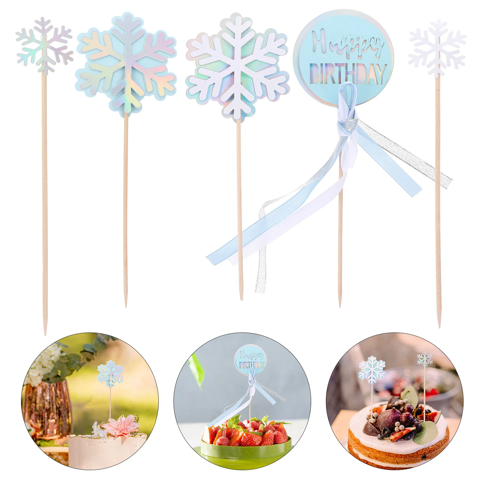 

25pcs Christmas Party Supplies Christmas Party Topper Birthday Party Supplies Cupcake Toothpicks Christmas Cake Picks