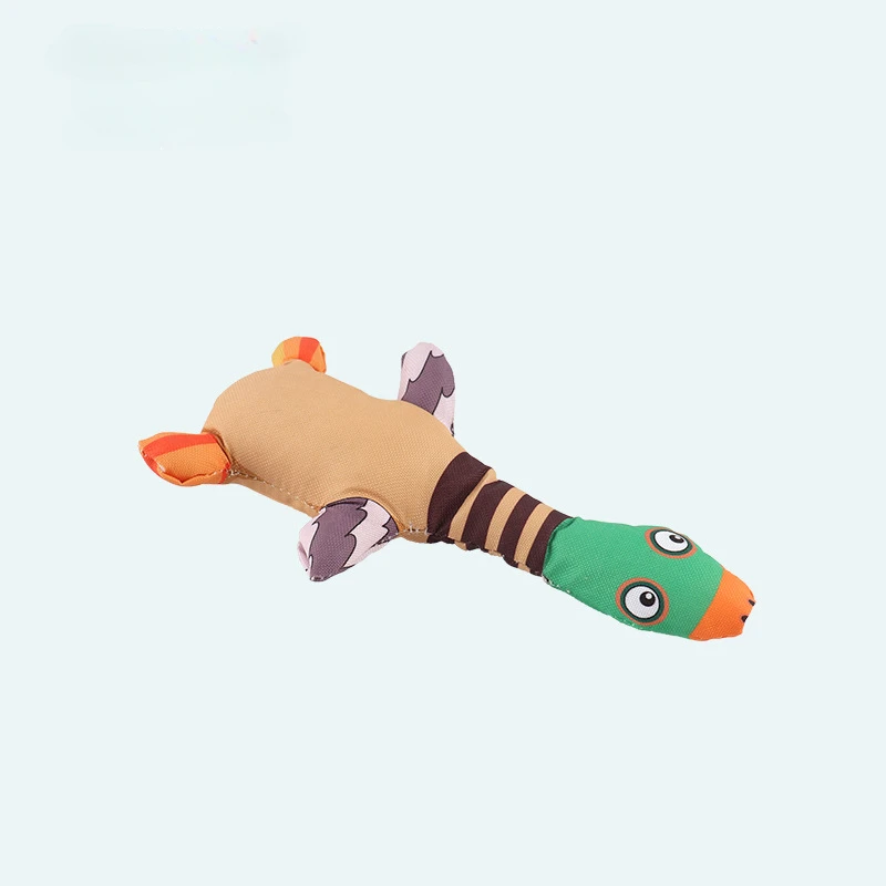 

Cute Plush Duck Sound Toy Stuffed Squeaky Animal Squeak Dog Toy Cleaning Tooth Dog Chew Rope Toys Pet Dog Accessories Toys
