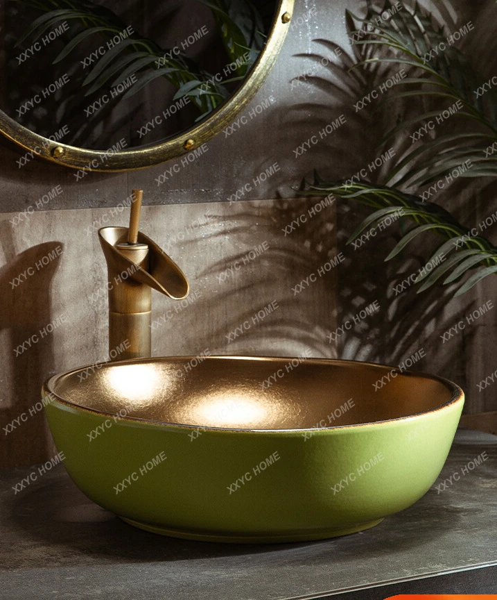 

Washbasin Balcony Bathroom Wash Basin Single Basin Household Simple Small Apartment