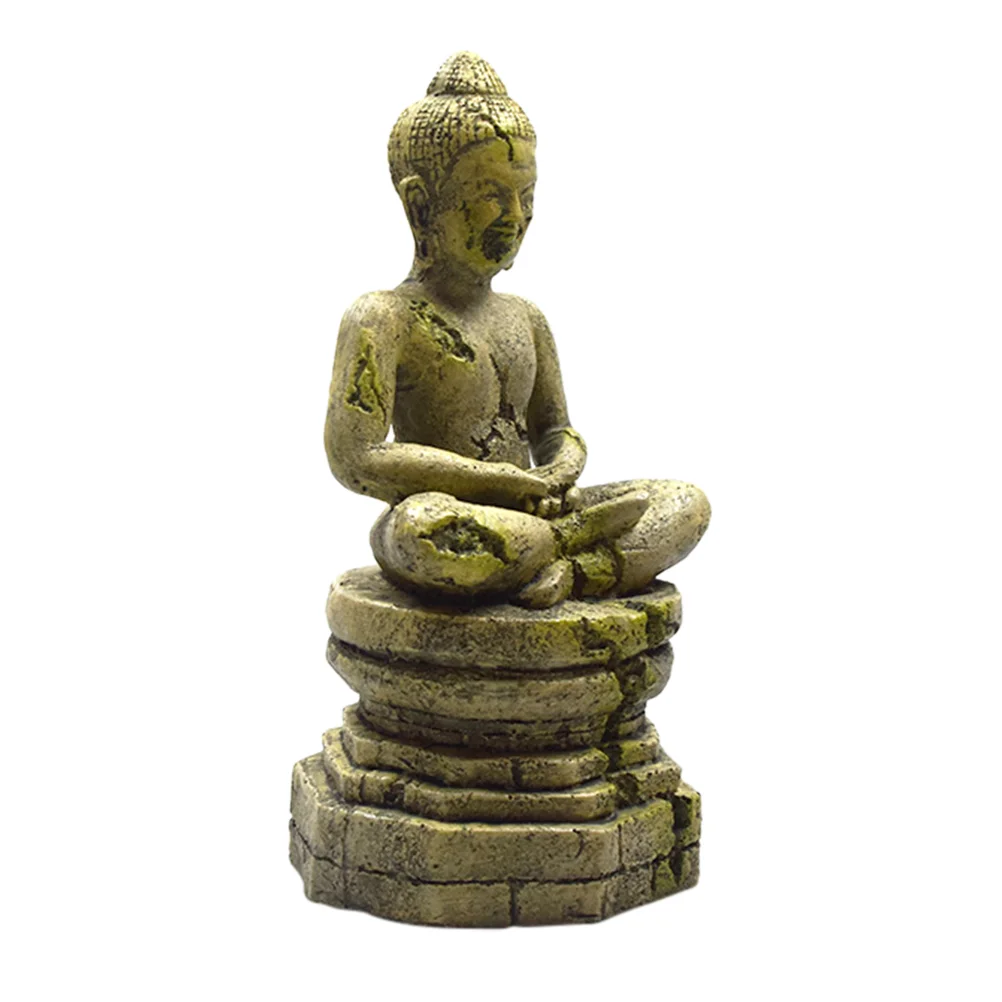 

1Pc Tank Sitting Decor Resin Craft Tank Decor Aquarium Decor