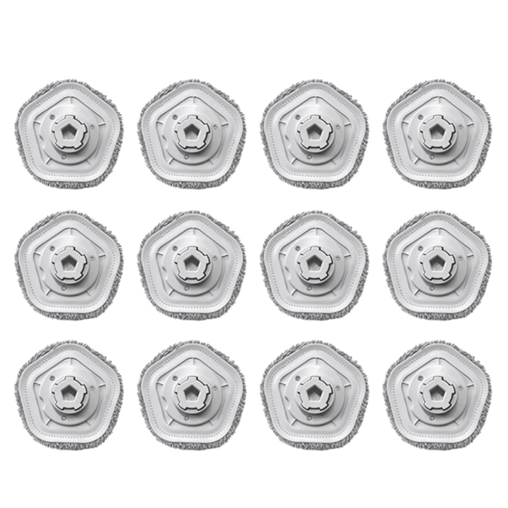 

12Pcs Washable Mop Pad Cloth Cleaning Replacement Parts for Xiaomi Dreame W10/ W10 Pro Robot Vacuum Cleaner Mop Cloth