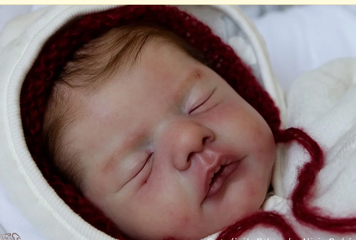 

19inch Reborn Doll Kit Popular Sam Sweet Sleeping baby fresh color soft touch