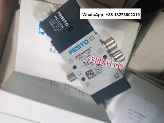 Original CPE10-M1BH-3GL-QS-6 196847 Solenoid Valve In Stock.
