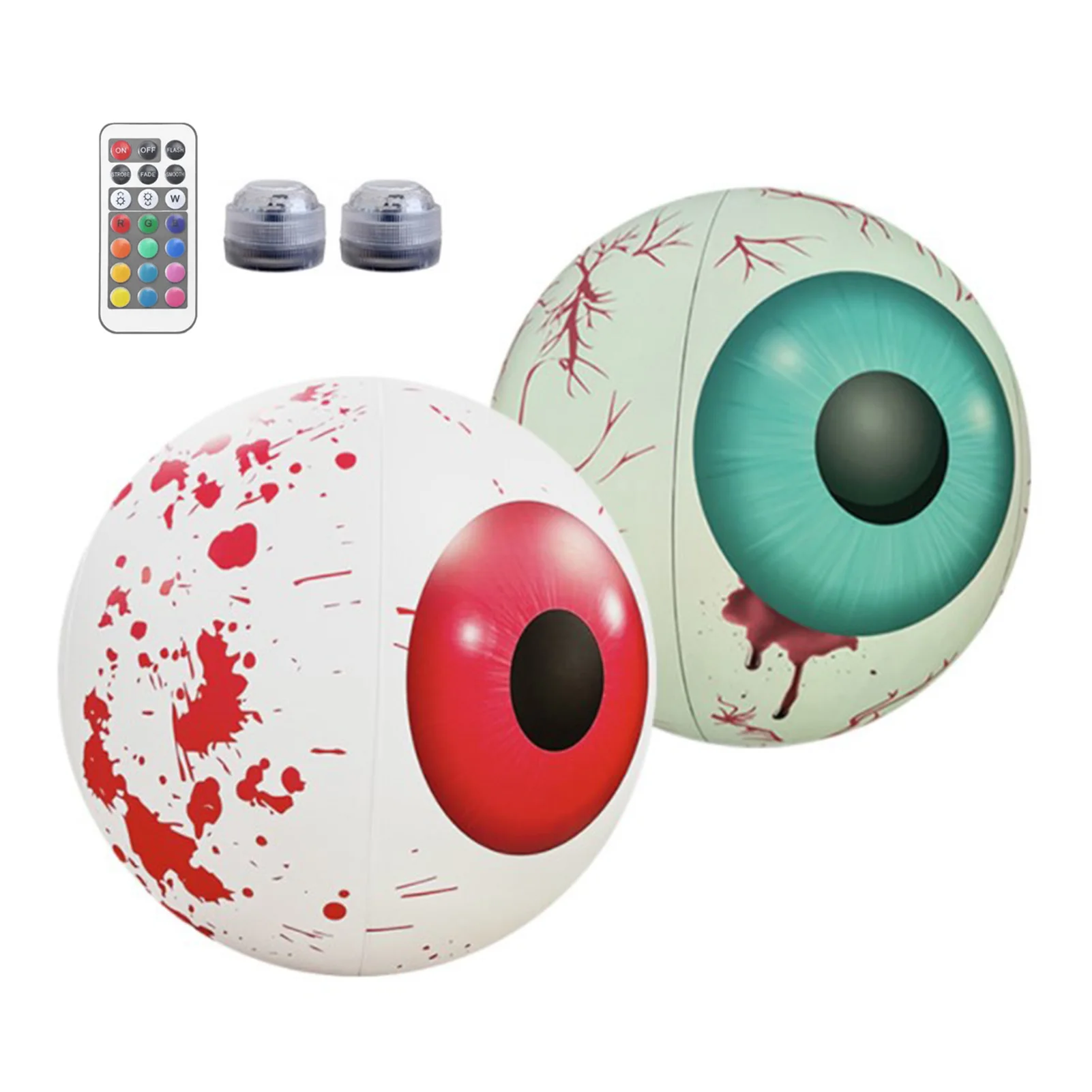

Halloween Inflatable Eyeballs Durable Portable and Tear Resistant Yard Large Outdoor Decorated Ball