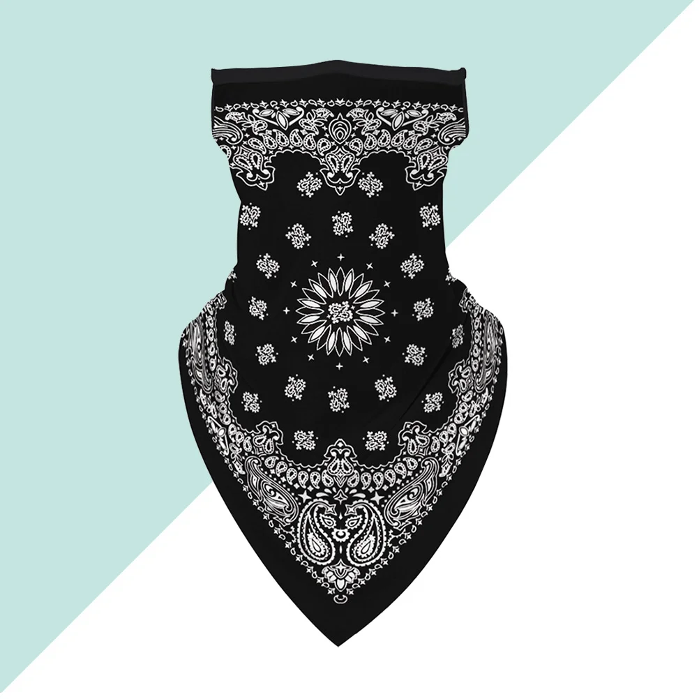 

Polyester Quick-drying Scarf Headband Scarf Fashion Neck Cover Protective Mask Scarf Simple Face Mask for Cycling Riding Beach