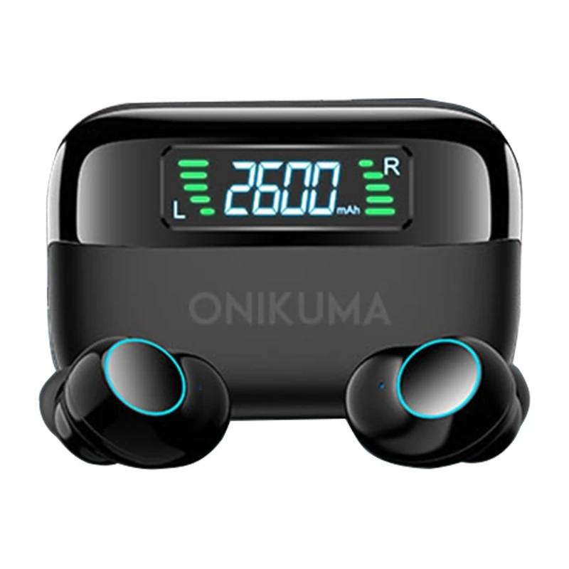 

Waterproof Bluetooth-compatible Earbuds True Wireless Earbuds 32 Cyclic Playing Time Headphone with Charging Case and 67JD