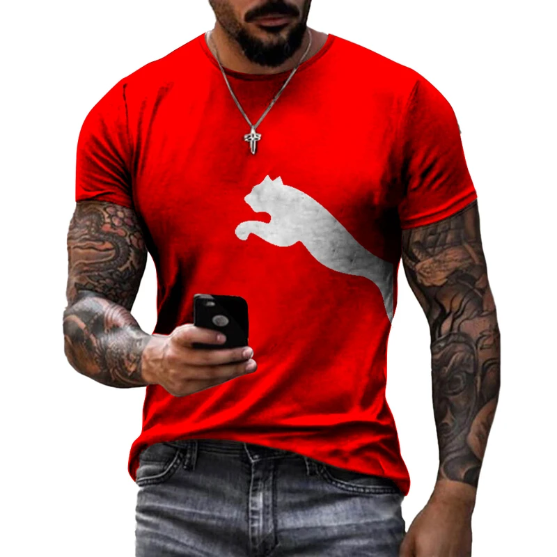 

Camiseta Con Estampado De Lobo En 3D Para Hombre Y Mujer, Camisa Informal De Cuello Redondo, De Secado Rápido, 2023