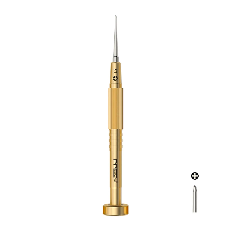 

PPD Золотая магнитная прецизионная затвердевающая отвертка для телефона часов планшета инструмент для разборки и ремонта