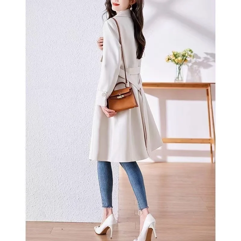 Новинка женское осеннее пальто модное небольшой осенний темпераментный Узкий