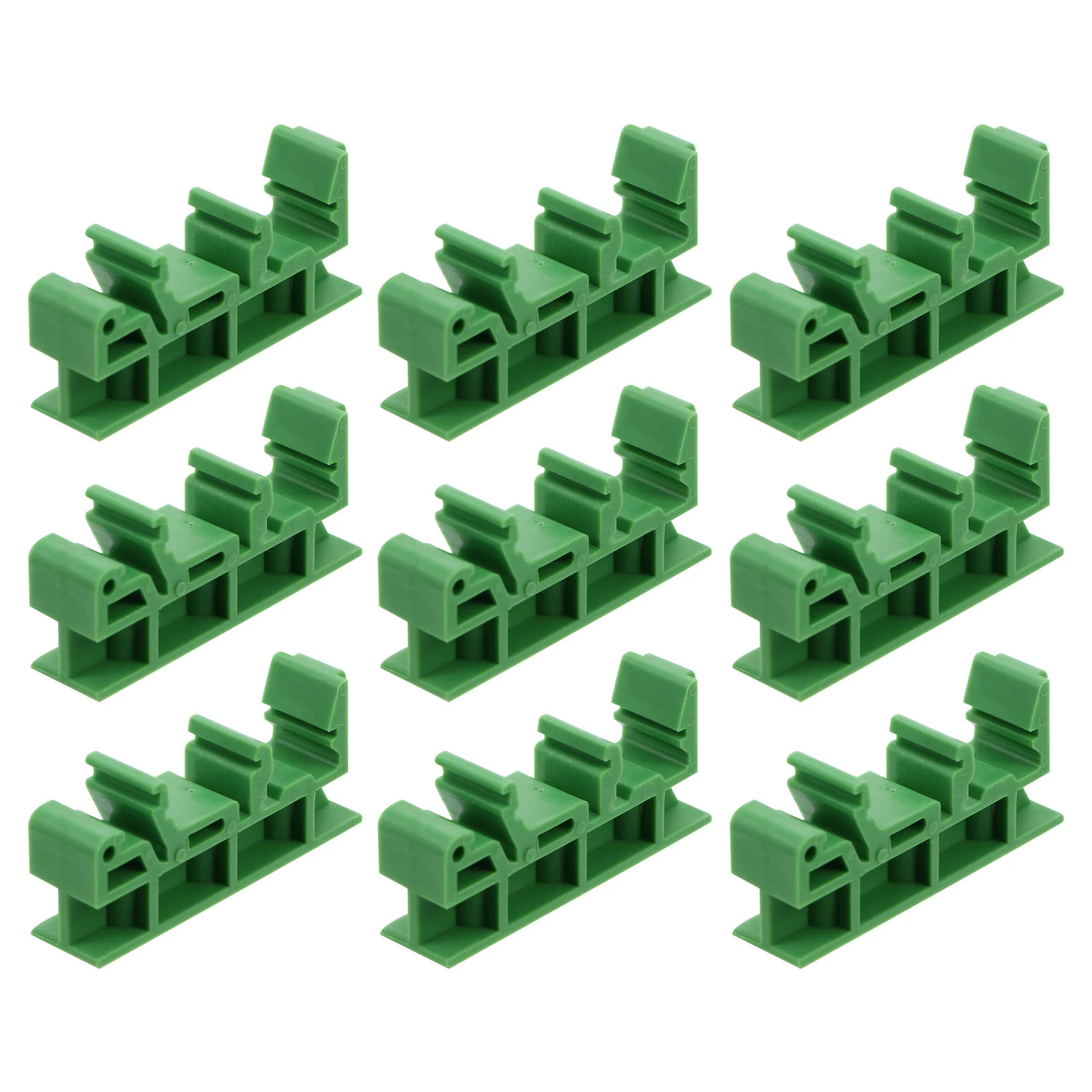 

Монтажный адаптер на DIN-рейку 10 комплектов, монтажный кронштейн PCB для DIY Electric