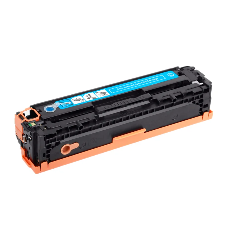 Совместимый картридж с тонером 128A CE320A 320A CE321A CE322A CE323A для HP Color CP1525n CP1525nw Pro CM1415 CM1415fn