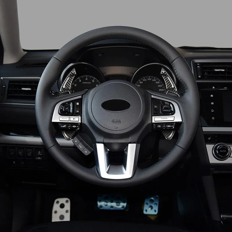 Кованое углеродное волокно автомобильный интерьер рулевое колесо лепестки