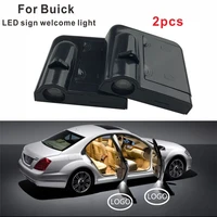 2pcs for buick excelle xt verano regal lacrosse envision car led door welcome light wireless laser projector decorative light