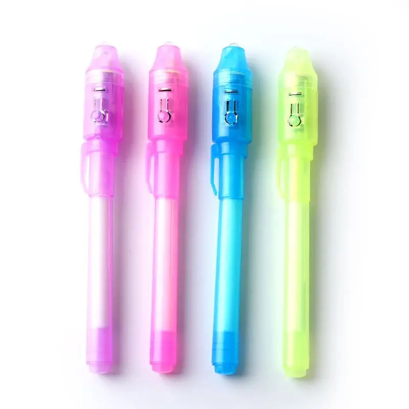 

1pcs UV Invisible Fluorescent Pen Led Purple Light Electronic Ultraviolet Highlighter