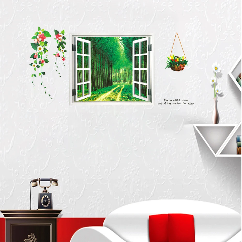 

Наклейка на стену с изображением лесов, 60 х90 см