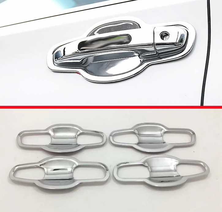 

Хромированная накладка на дверную чашу из АБС-пластика для Honda Accord MK10 2018 2019, автомобильные аксессуары, наклейки W4