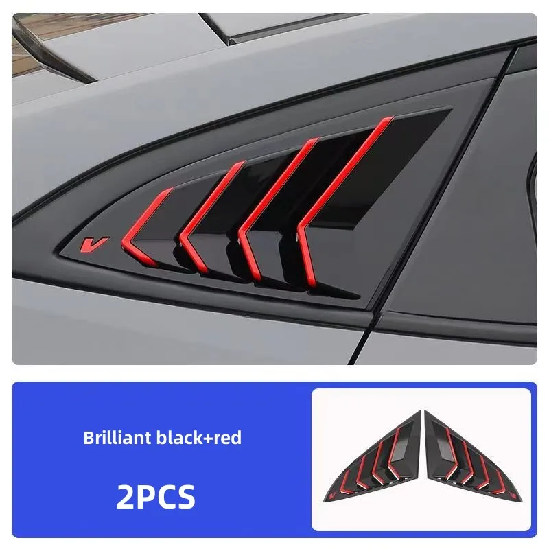 

Задняя треугольная Защитная крышка окна автомобиля, АБС-материал, жалюзи, декоративные наклейки для Changan Univ Uni-v 2022 2023 2024