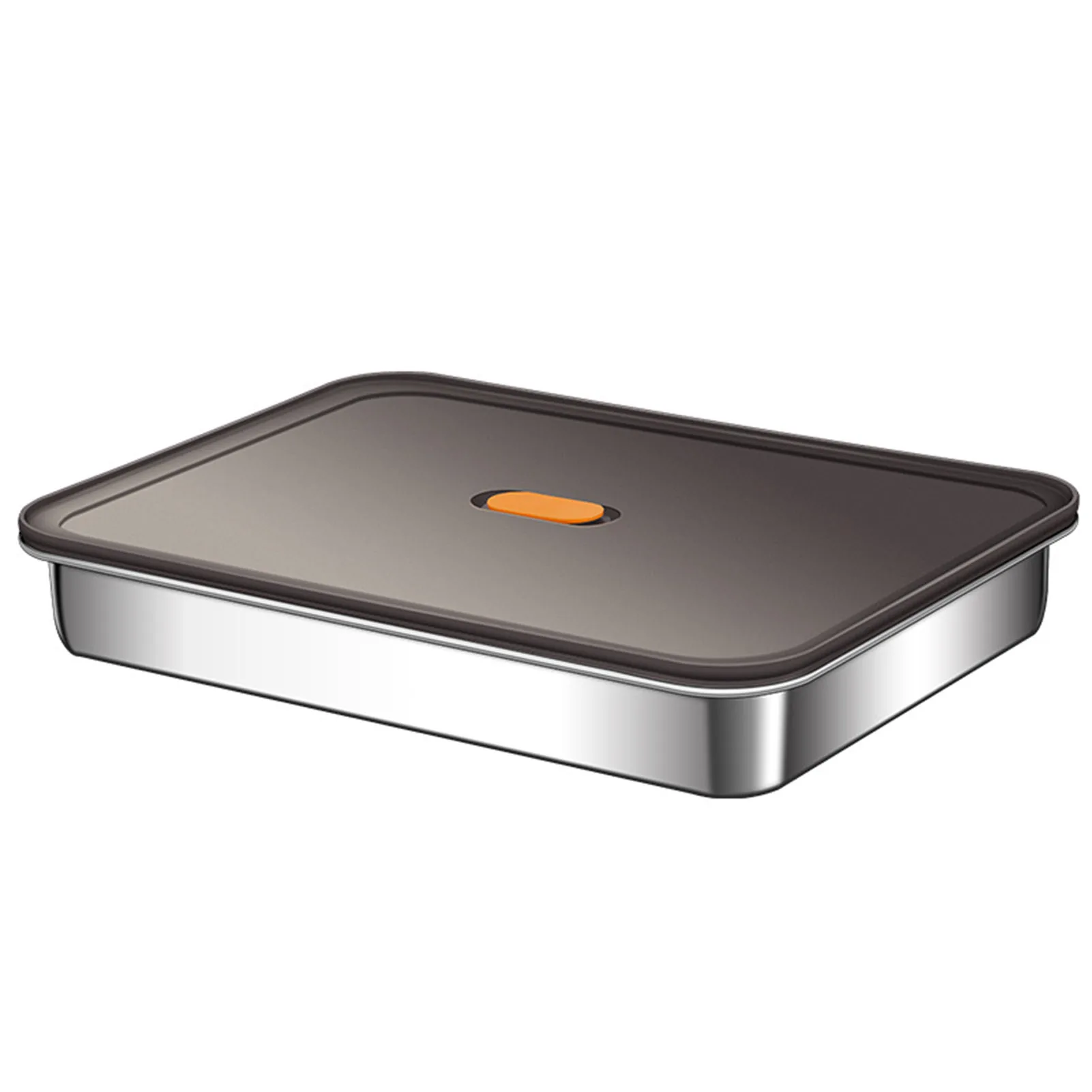 

Stainless Steel Dumpling Storage Containers Large Capacity Stacking Storage Tray for Kitchen Storage Accessories