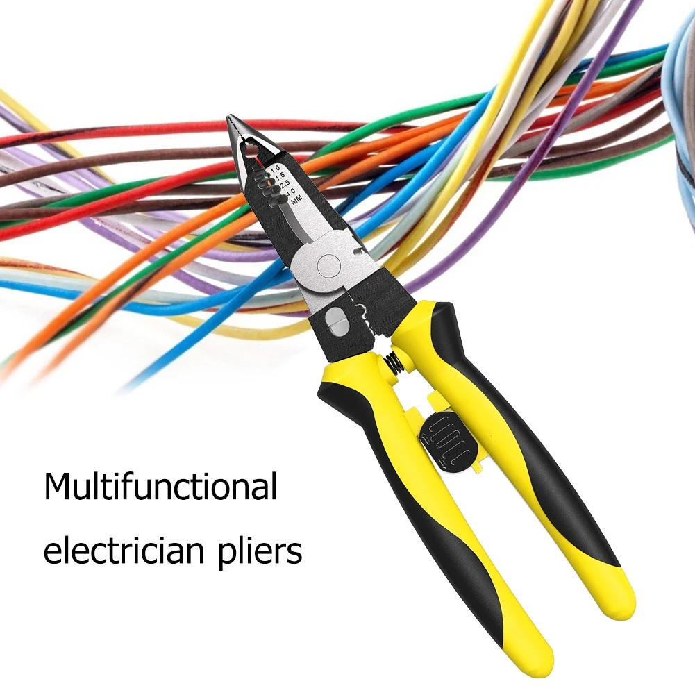 

Многофункциональные плоскогубцы с длинным носом инструменты для резки кабеля плоскогубцы для ремонта кабеля ручные инструменты для зачис...