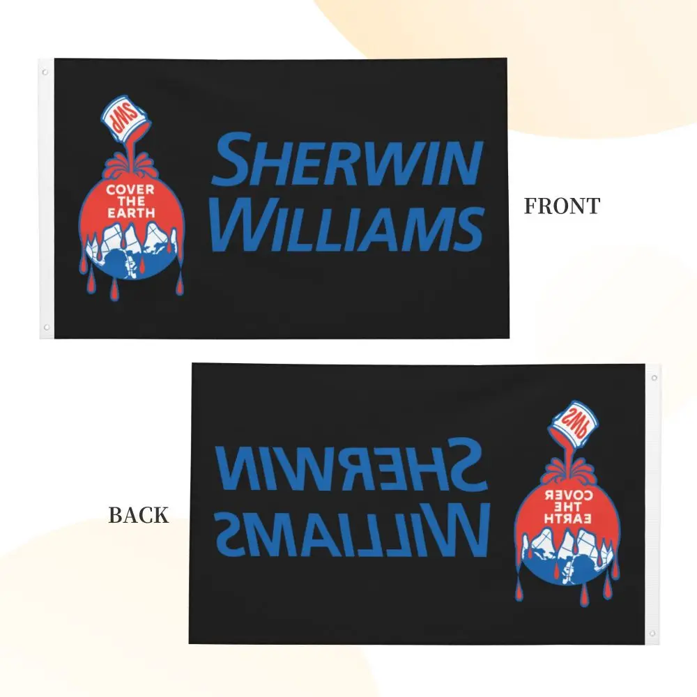 Новый двухсторонний баннер Sherwin Jackson флаг для сада декоративный искусственный 3x5