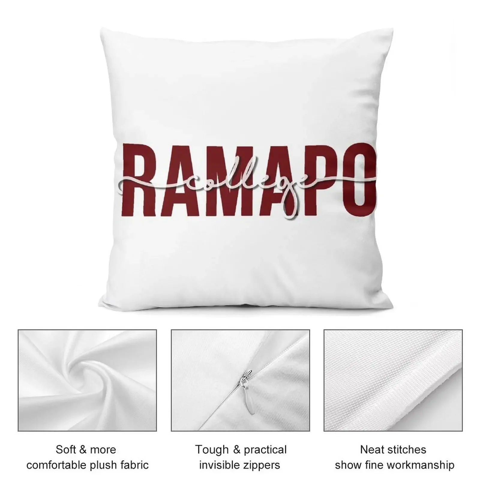 Подушка Ramapo College подушка на заказ рождественские чехлы для подушек
