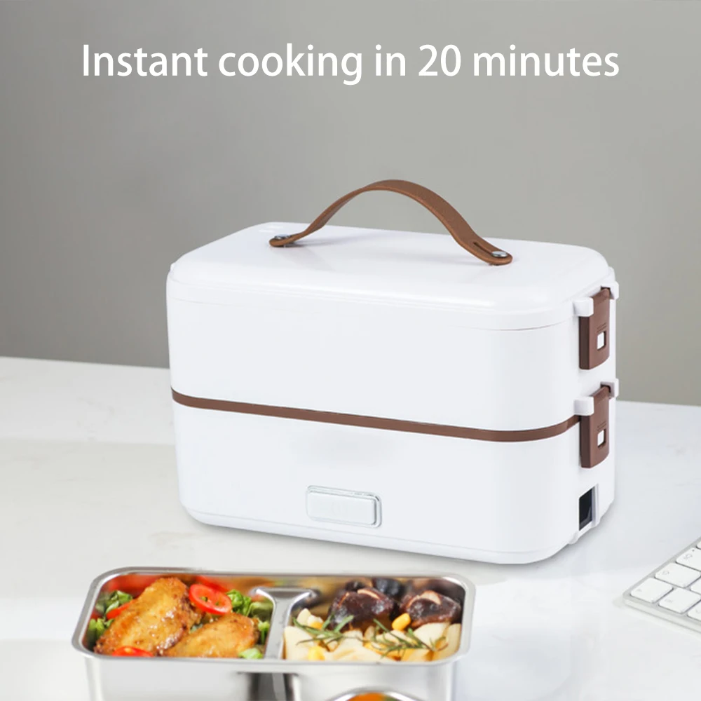 Портативный штепсельный Электрический Ланч-бокс контейнер для отопления и