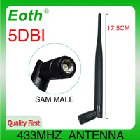 433mhz antenna lora 5dbi lora sma male connector folding 433 mhz antena directional antenne wireless receiver iot lorawan 433m