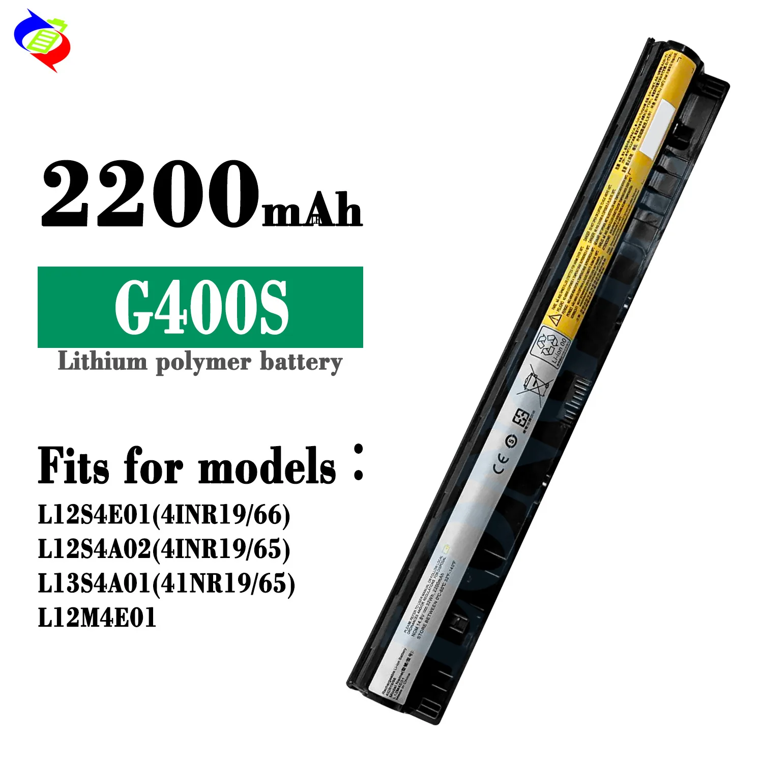 Фото Аккумулятор L12S4A02 для ноутбуков Lenovo G400s, G500s, G40-70, G50-70, Z40-70, Z50-70, G410S, G405s, замена L12S4E01 №1