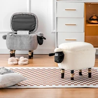 creative children stool storage nordic low living room multifunction office step stool vanity meuble salon household supplies