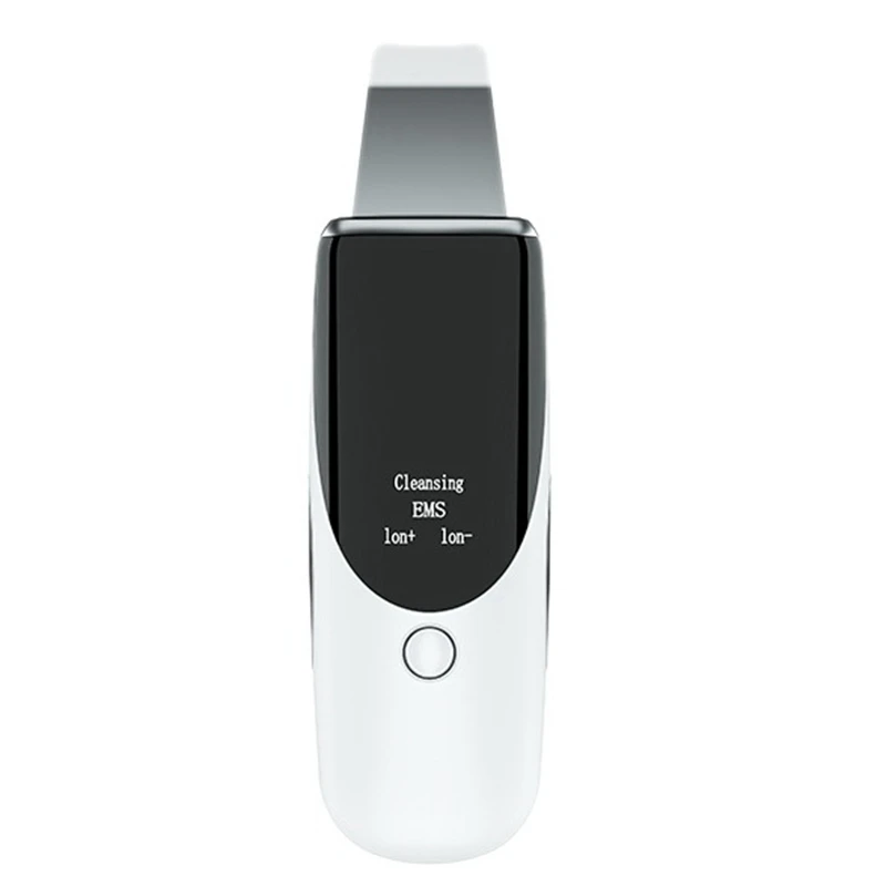 

Ultrasonic Electric Skin Scrubber Ion Spatula Face Lifting Tools EMS Peeling Shovel Blackhead Remover Beauty Instrument