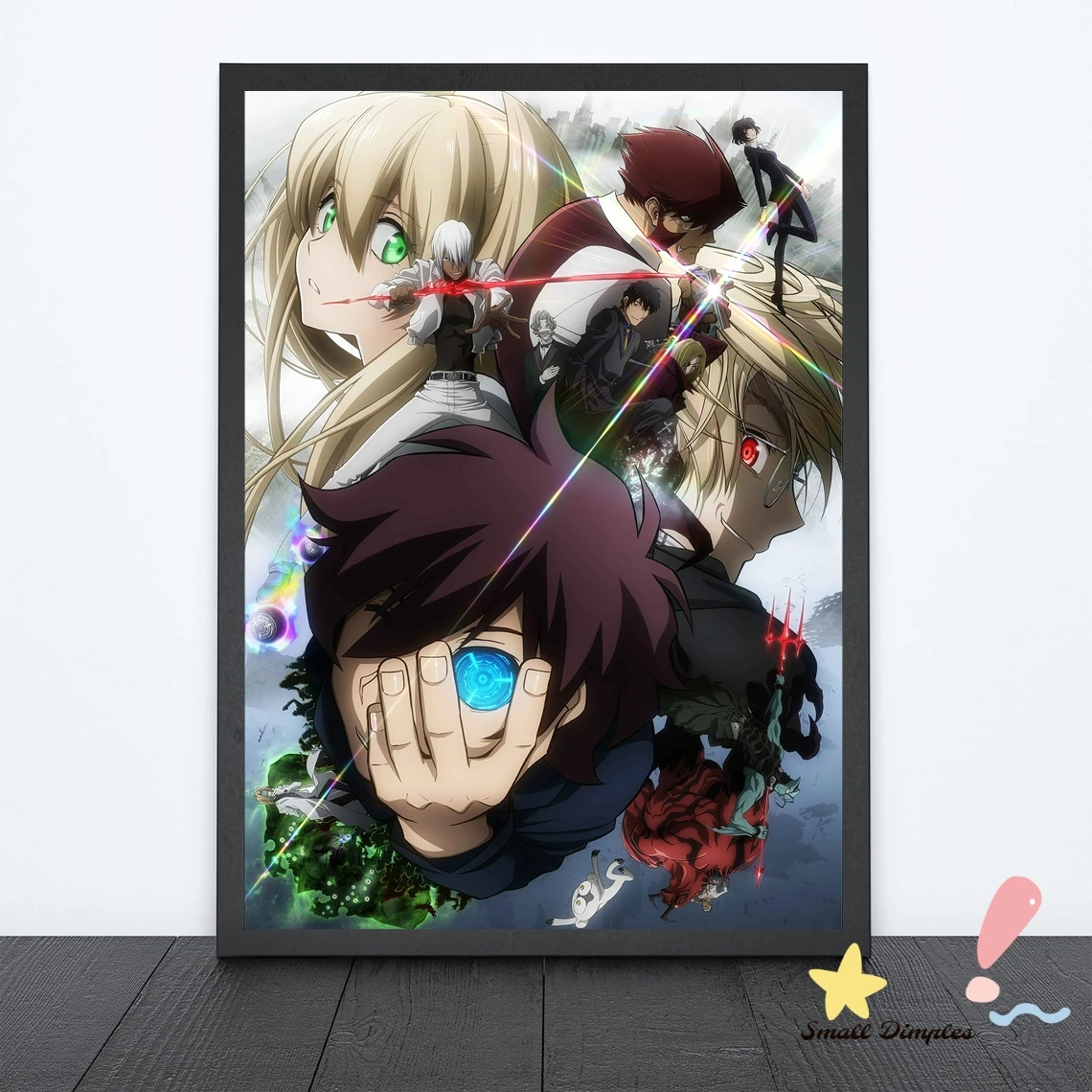 

Фотообои, плакат из японского аниме, холст, Художественная печать, украшение для дома, настенная живопись (без рамки)