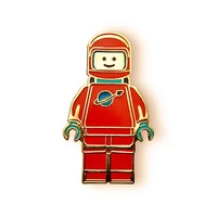 super space red robot brooch pins enamel metal badges lapel pin brooches jackets jeans fashion jewelry accessories