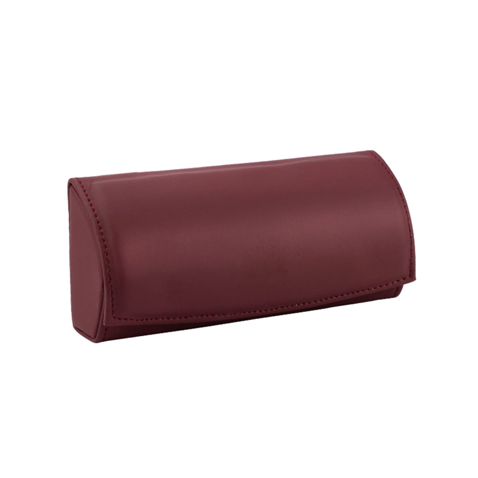 

Truck Universal Space Saving Sun Visor Mount Storage Glasses Holder Sunglasses Magnetic Interior Accessories For Car PU Leather