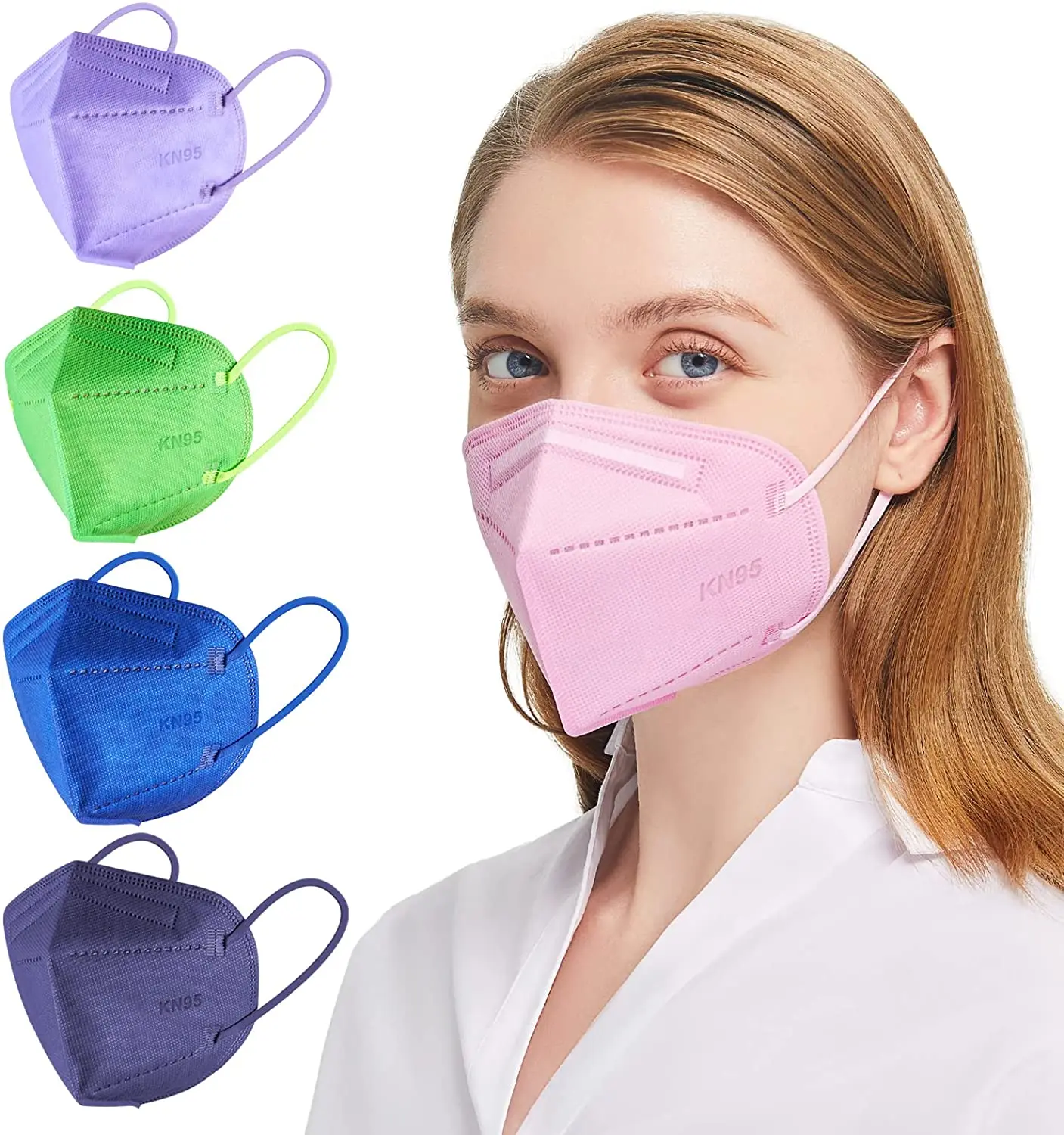 10 шт. хлопковые маски для лица в форме Рыбок |